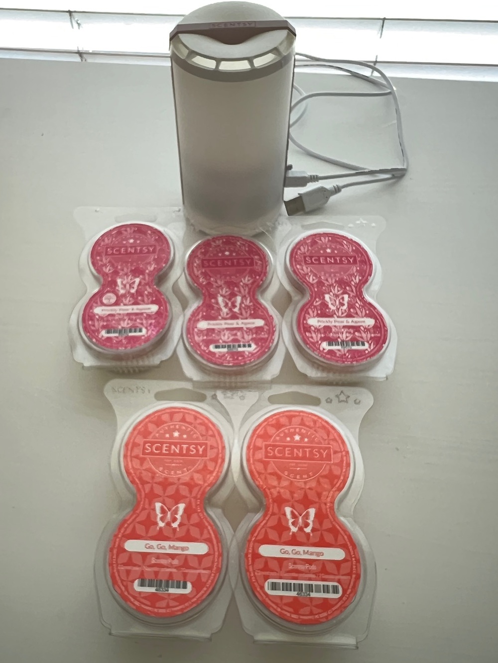 Rose Gold Scentsy Go with pods